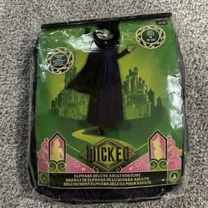 Elphaba Deluxe Wicked Womans Costume NWT Adult M 8-10